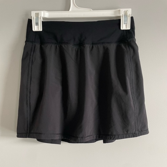 🍋Lululemon Pace Rival Mid-Rise Tennis Skirt in Black - Picture 11 of 12